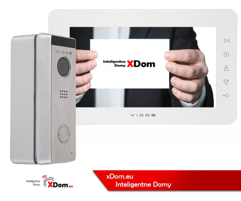 Wideodomofon Vidos S10 i monitorem M12W