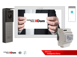 Wideodomofon Vidos z szyfratorem S12D i monitorem M14W-X
