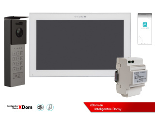 Wideodomofon Vidos z szyfratorem S12D i monitorem M14W-X