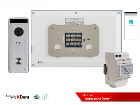 Wideodomofon Vidos z szyfratorem S10 i monitorem M14W-X