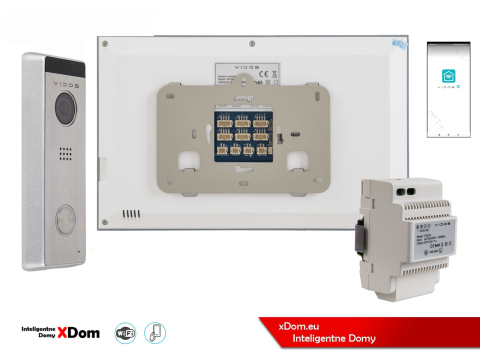 Wideodomofon Vidos z szyfratorem S10 i monitorem M14W-X