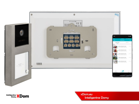Wideodomofon Vidos z czytnikiem RFID S11-1 i monitorem WiFi M14W-X