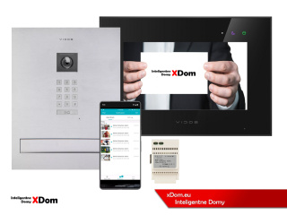 Zestaw wideodomofonu Wi-Fi Vidos skrzynka na listy S14D-SKM monitor M10B-X