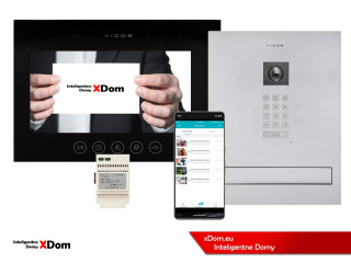 Zestaw wideodomofonu Wi-Fi Vidos skrzynka na listy S14D-SKM monitor M11B-X