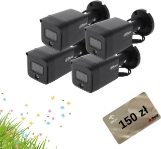 KAMERA IP DAHUA IPC-HFW1639TC-A-IL-0280B-S6-BLACK Opakowanie zbiorce 4szt.