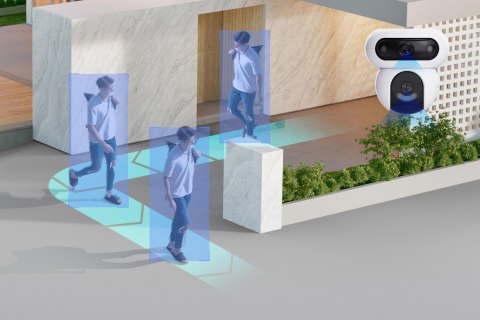 Kamera IP Ezviz HB90 z panelem solarny 8W dual 4MP+4MP Wi-Fi AOV