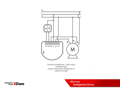 Nice sterownik rolet, bram rolowanych i wjazdowych, żaluzji Roll-Control