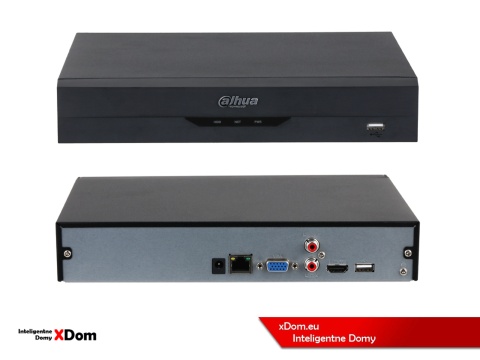 Zestaw monitoringu 4 kamery 4MPx Dahua IPC-HFW1439TL1-A-IL-BLACK + Rejestrator + Dysk + Switch PoE