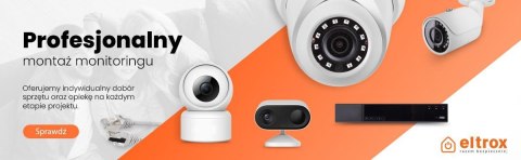 Zestaw monitoringu 8 kamer tubowych EZI-B140-F2 4MPx IP EZ-IP