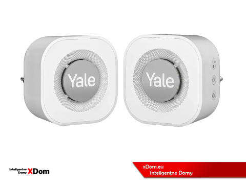 Dzwonek do drzwi do wideodomofonu Yale SV-VDBCH-1A-W