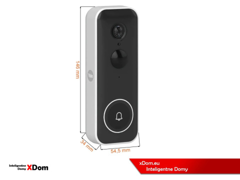 Inteligentny dzwonek do drzwi z kamerą Yale Smart Video Doorbell