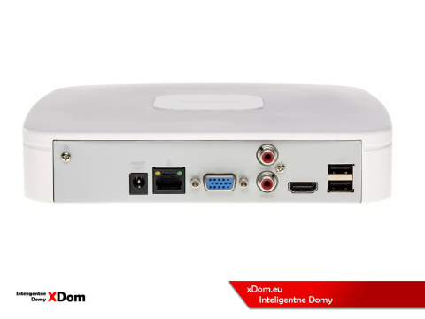 System monitoringu ogrodu 4x kamera IP Dahua IPC-HDW1839T-A-IL-0280B-S6 BLACK 8Mpx