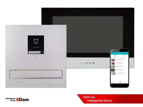 Wideodomofon Vidos ONE S2201-SKM Skrzynka na Listy Monitor M2010
