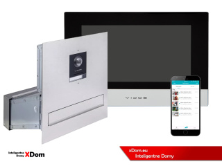 Wideodomofon Vidos ONE S2201-SKM Skrzynka na Listy Monitor M2010