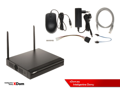 Zestaw monitoringu IP Dahua 8 Kamer WI-FI 5MPx aktywne odtraszanie