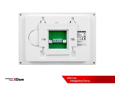 Wideodomofon EURA 2-żyłowy VDP-49A3-2TY biały Tuya