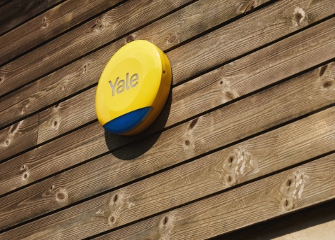 Zewnętrzna syrena Yale Smart Alarm Hub (żółta)