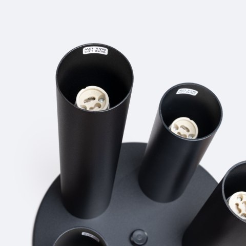 Plafon LAGOS 5P czarny