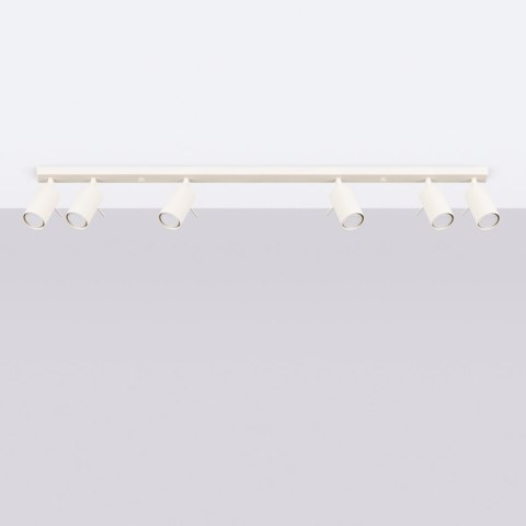 Plafon RING 6L beżowy