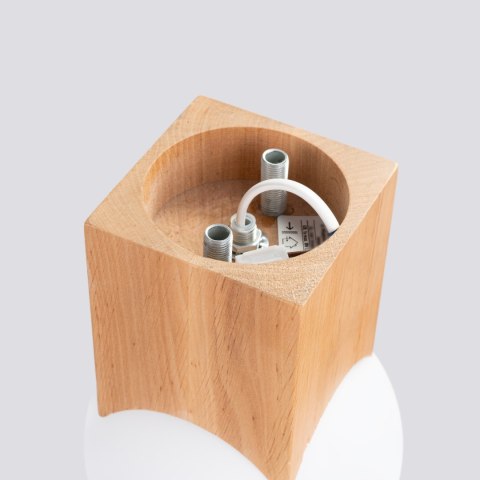 Plafon SOLIS naturalne drewno