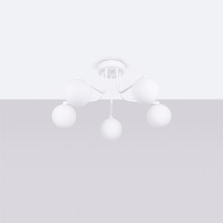 Żyrandol ASTRAL 5 biały