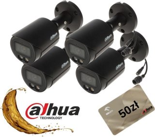 KAMERA IP DAHUA IPC-HFW2449S-S-IL-0280B-BLACK Opakowanie zbiorcze 4szt.