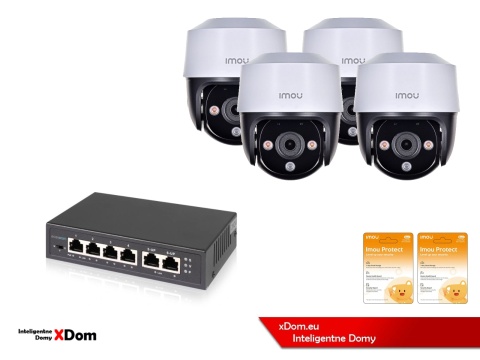 Zestaw kamer IP Imou Cruiser 4MP IPC-S41FAP POE