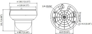Kamera PTZ IP HikVision DS-2DE2A404IW-DE3/W (C0)(S6)(C)
