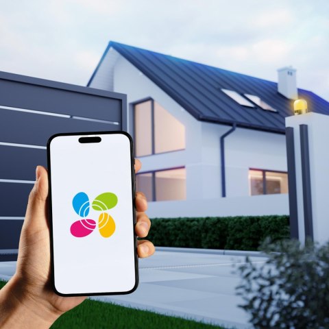 Zestaw napęd Ezviz HG2 600 PRO do 600kg bram przesuwnych z wideodomofonem HP5