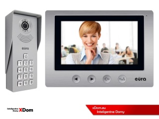 WIDEODOMOFON ''EURA'' CONNECT VDA-81A3_VDA-20A3 Z SZYFRATOREM