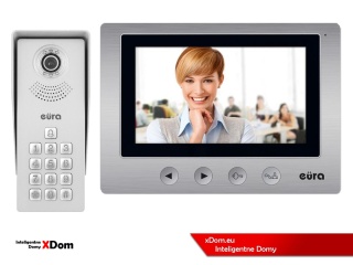 WIDEODOMOFON ''EURA'' CONNECT VDA-81A3_VDA-20A3 Z SZYFRATOREM