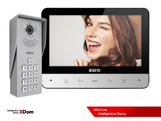 WIDEODOMOFON ''EURA'' CONNECT VDA-81A3_VDA-77A3 Z SZYFRATOREM