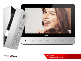 WIDEODOMOFON ''EURA'' CONNECT VDA-81A3_VDA-77A3 Z SZYFRATOREM