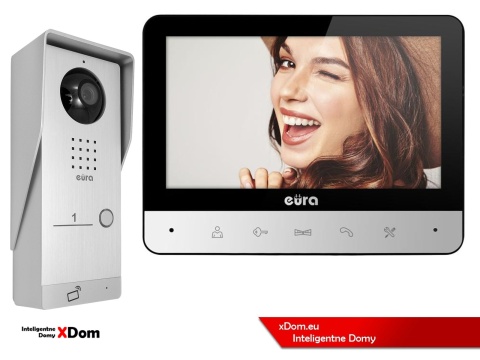 WIDEODOMOFON ''EURA'' CONNECT VDA-91A3_VDA-77A3 z czytnikiem RFID