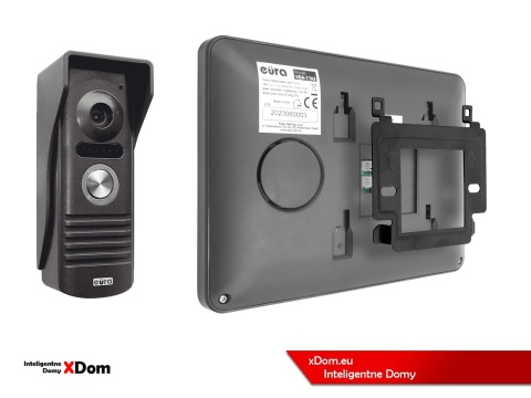 WIDEODOMOFON ZESTAW VDA-10A3 EURA CONNECT MONITOR 7'' CALI VDA-77A3