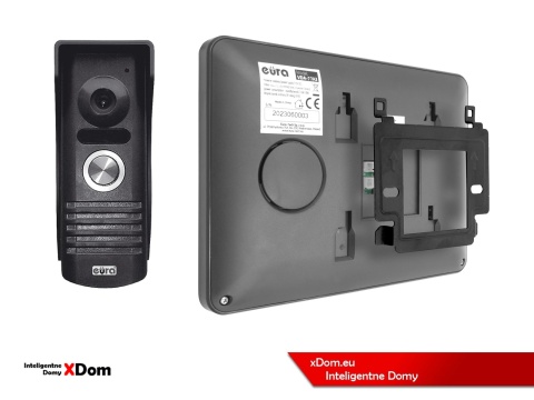 WIDEODOMOFON ZESTAW VDA-10A3 EURA CONNECT MONITOR 7'' CALI VDA-77A3