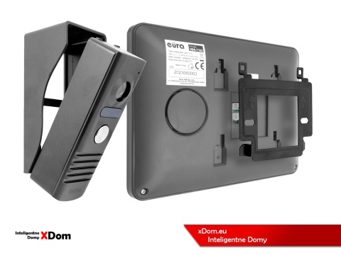 WIDEODOMOFON ZESTAW VDA-10A3 EURA CONNECT MONITOR 7'' CALI VDA-77A3
