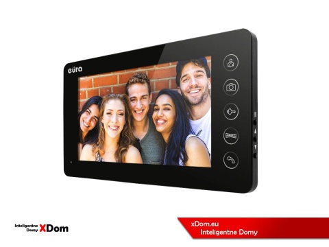 WIDEODOMOFON ZESTAW VDA-21A3 EURA CONNECT MONITOR 7 CALI VDA-05A3