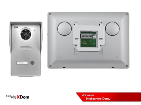 WIDEODOMOFON ZESTAW VDA-21A3 EURA CONNECT MONITOR 7 CALI VDA-20A3