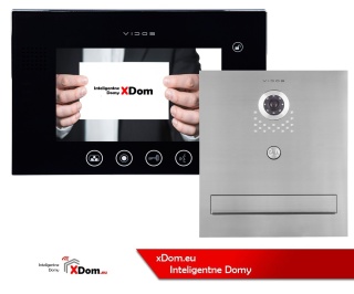 Zestaw wideodomofonu skrzynka na listy Vidos S551-SKM M670B