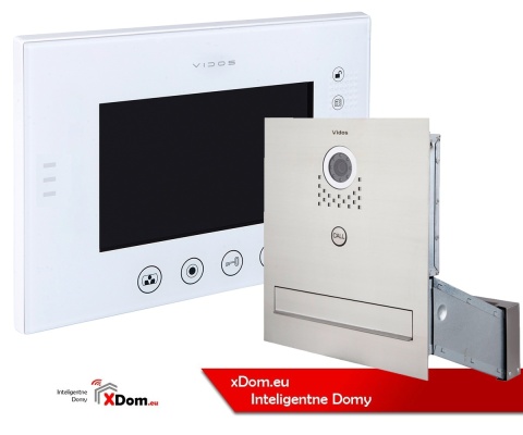 Zestaw wideodomofonu skrzynka na listy Vidos S551-SKM M670WS2