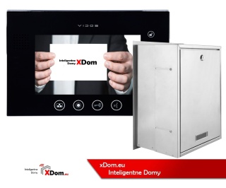 Zestaw wideodomofonu skrzynka na listy Vidos S551-SKP M670B