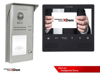 Zestaw Wideodomofon Vidos z czytnikiem RFID S1101A monitor M1023B2