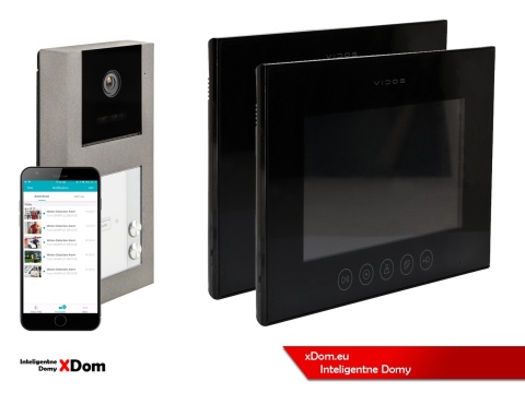 Zestaw wideodomofon dwurodzinny M11BX + S11-2 VIDOS