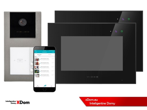 Zestaw wideodomofon dwurodzinny M10BX + S11-2 VIDOS