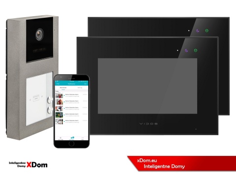 Zestaw wideodomofon dwurodzinny M10BX + S11-2 VIDOS