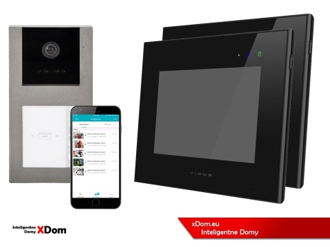 Zestaw wideodomofon dwurodzinny M10BX + S11-2 VIDOS