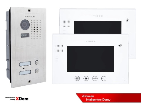Zestaw wideodomofonowy M670W + S602 VIDOS