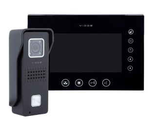 Zestaw wideodomofonowy Vidos S6 monitor M670BS2