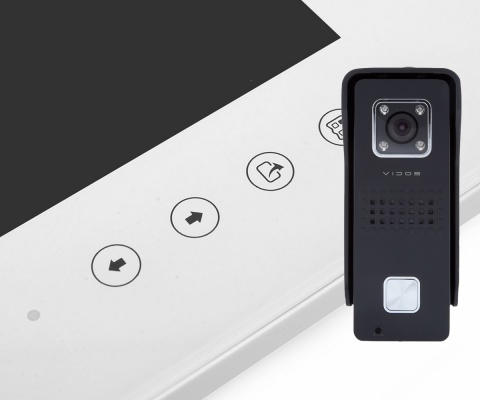 Zestaw wideodomofonowy Vidos S6 monitor M670WS2